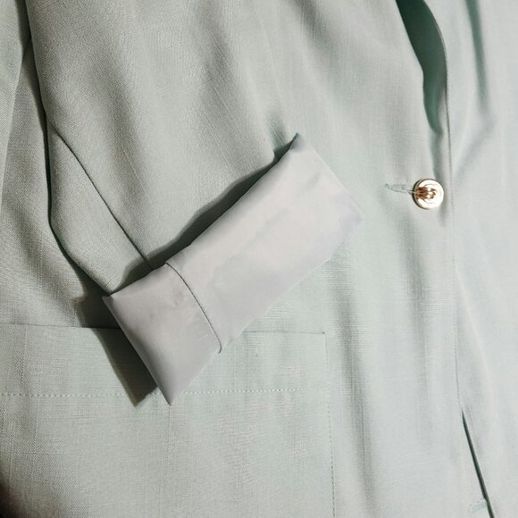 NWT NEW POTOMAC Collection Sea Green Womens Skirt Suit w/ Jacket Size 12 - Picture 9 of 10